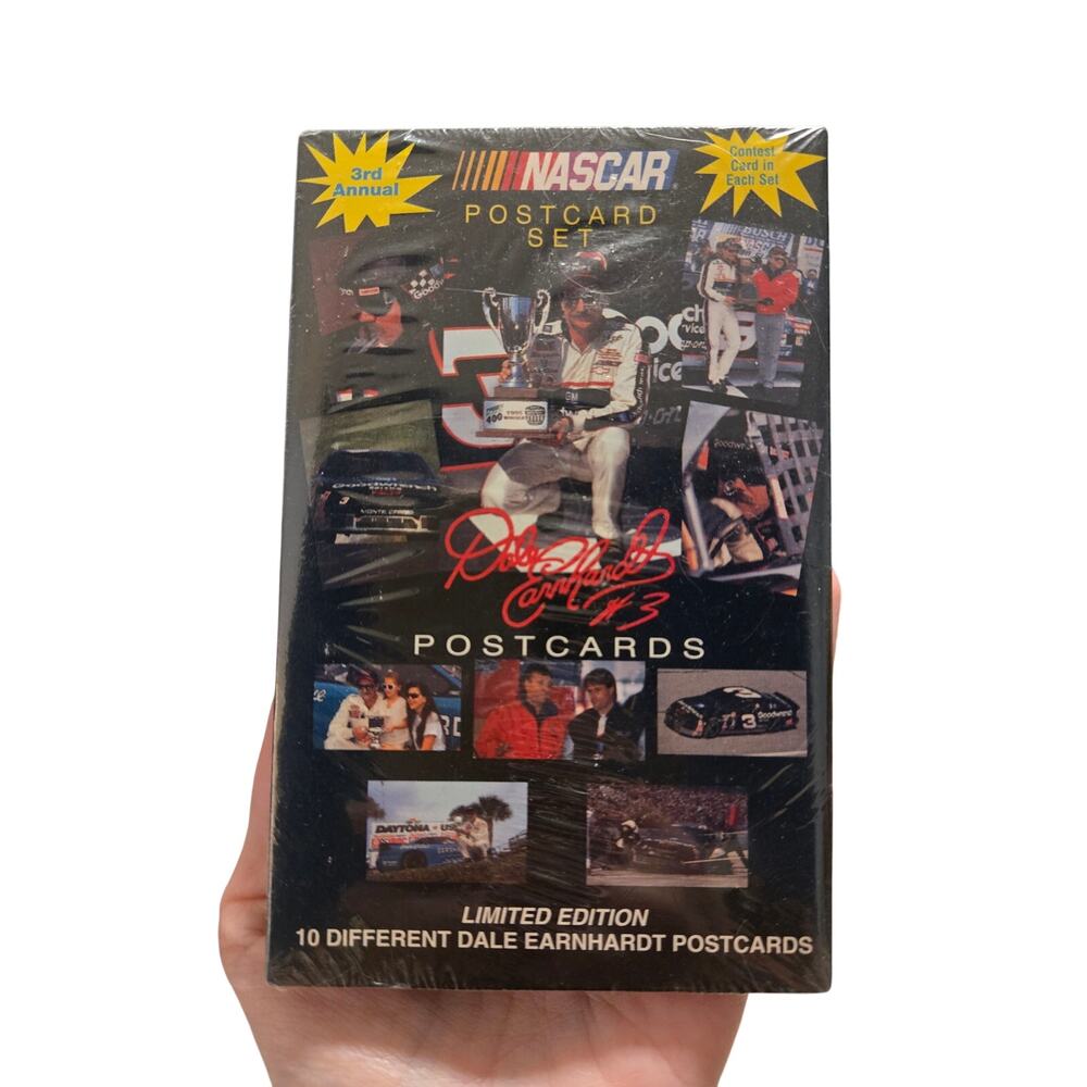 Dale Earnhardt Sr. Sealed Postcard Set Limited Edition #3 NASCAR